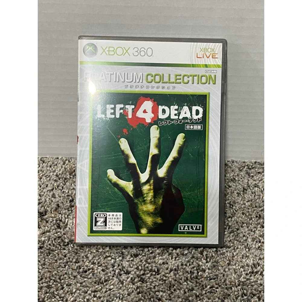 Video Game Left 4 Dead Platinum Collection Xbox 360 Green NTSC-J Excellent